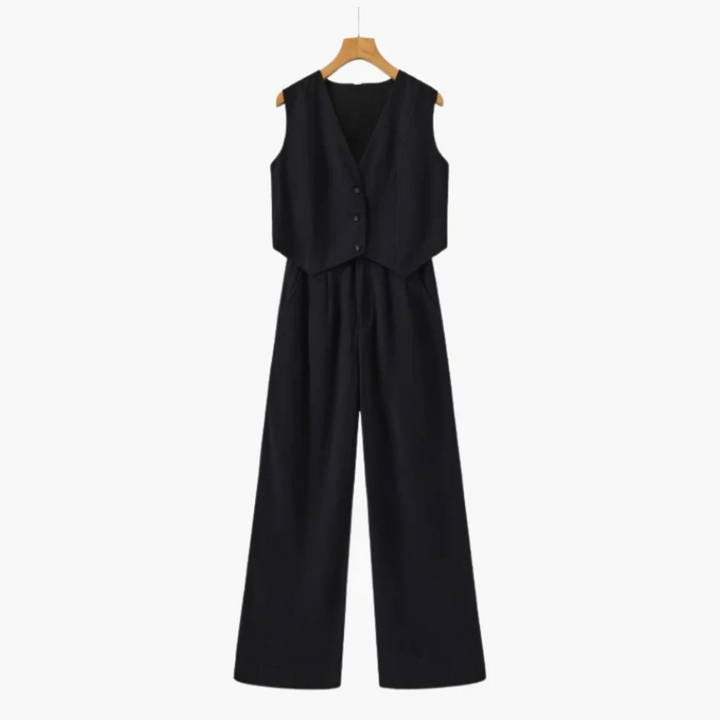 Gilet et pantalon large