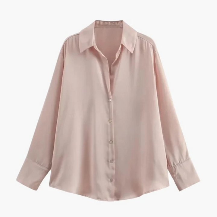 Blouse douce en satin