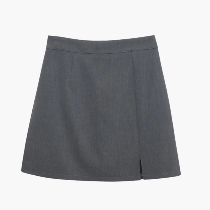 Mini-jupe chic à taille haute