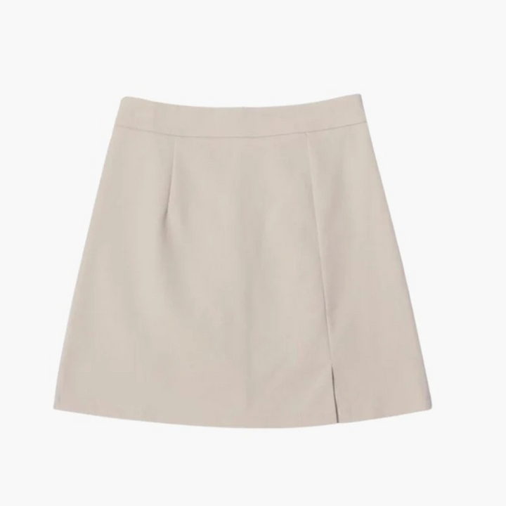 Mini-jupe chic à taille haute